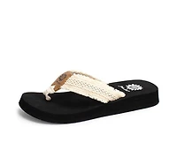 Women's Yellow Box Fianni Flip-Flops