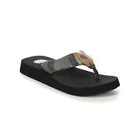 Women's Yellow Box Finwick Flip-Flops