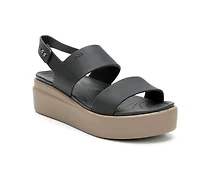 Women's Crocs Brooklyn Low Wedge Sandals