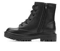 Girls' Unr8ed Little Kid & Big Firm Combat Boots