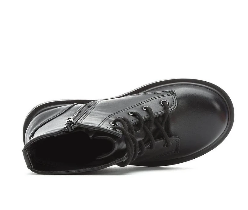 Girls' Unr8ed Little Kid & Big Firm Combat Boots