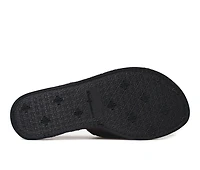 Dearfoams Beatrice Terry Slide with Quilted Vamp Slippers