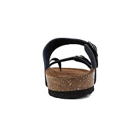 Women's White Mountain Gracie Footbed Sandals