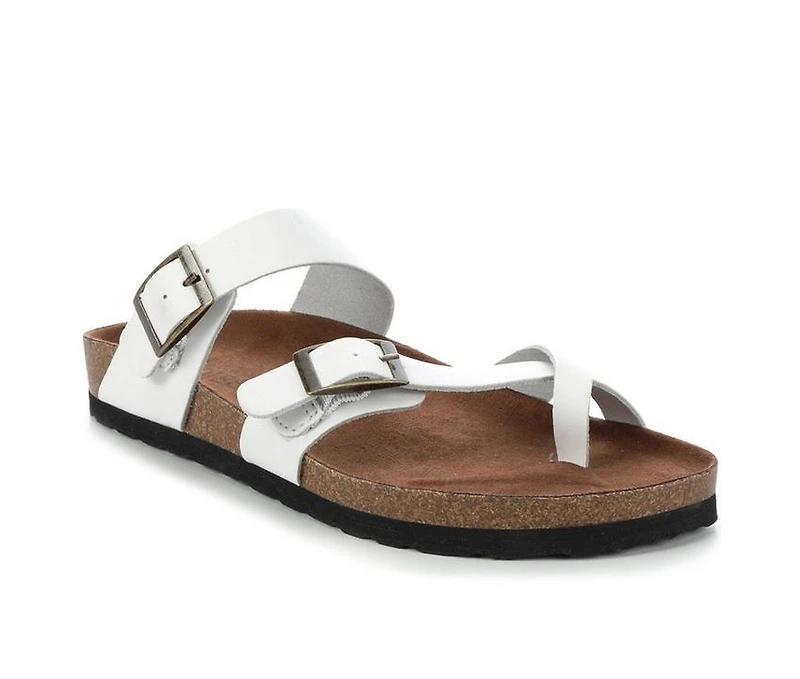Women's White Mountain Gracie Footbed Sandals