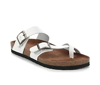 Women's White Mountain Gracie Footbed Sandals