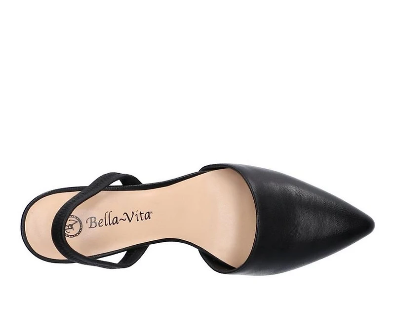 Women's Bella Vita Sarah Kitten Heel Sling Back Pumps