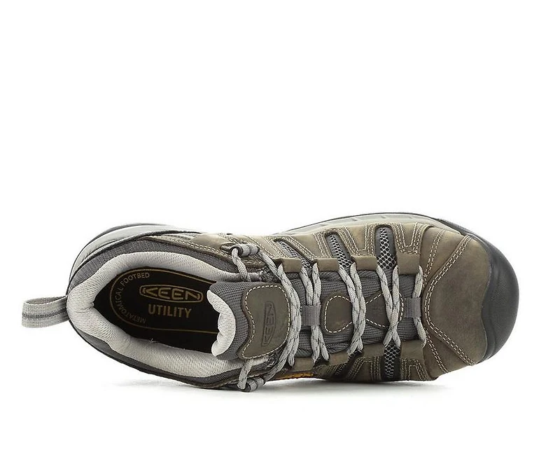 Men's KEEN Utility Flint II Low Steel Toe Work Shoes