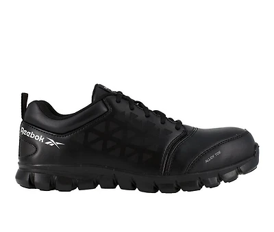 Men's REEBOK Work Sublite Cushion Leather Electrical Hazard Shoes