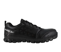 Men's REEBOK Work Sublite Cushion Leather Electrical Hazard Shoes