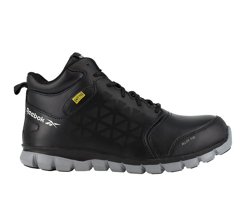 Men's REEBOK Work Sublite Cushion Leather Electrical Hazard Boots