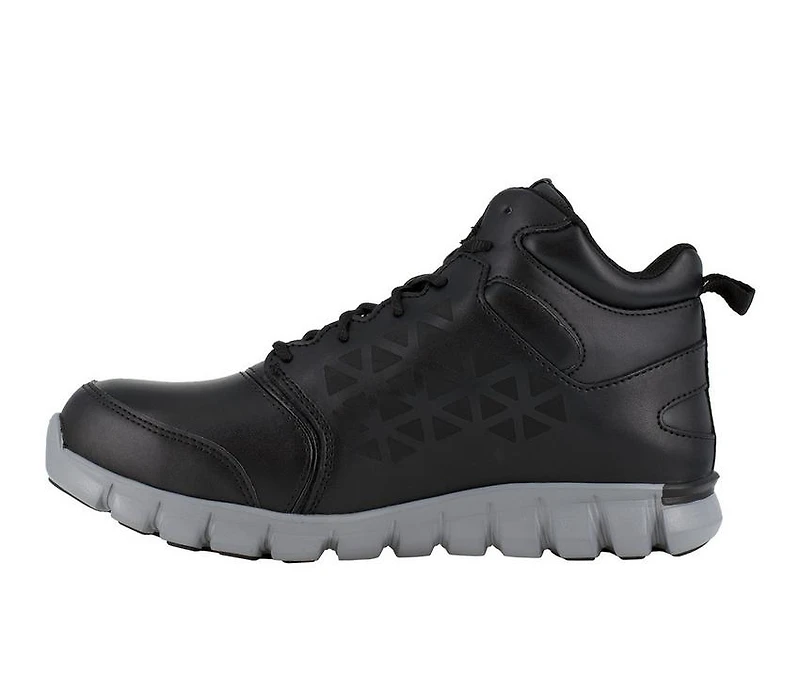 Men's REEBOK Work Sublite Cushion Leather Electrical Hazard Boots