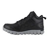 Men's REEBOK Work Sublite Cushion Leather Electrical Hazard Boots