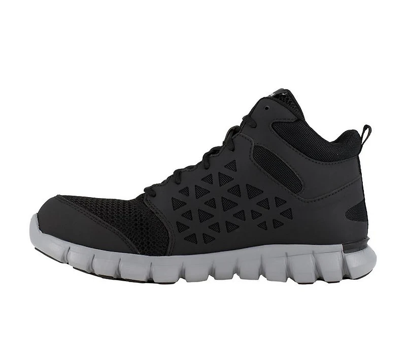 Men's REEBOK Work Sublite Cushion Mid Mesh Boots