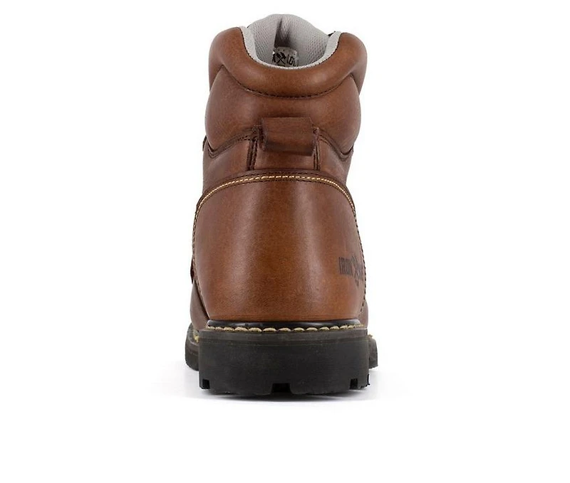 Men's Iron Age Groundbreaker Vibram Steel Toe Work Boots