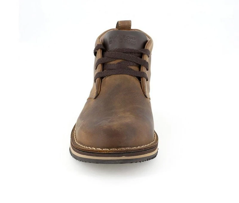 Men's Rockport Works Prestige Point Steel Toe Work Boots