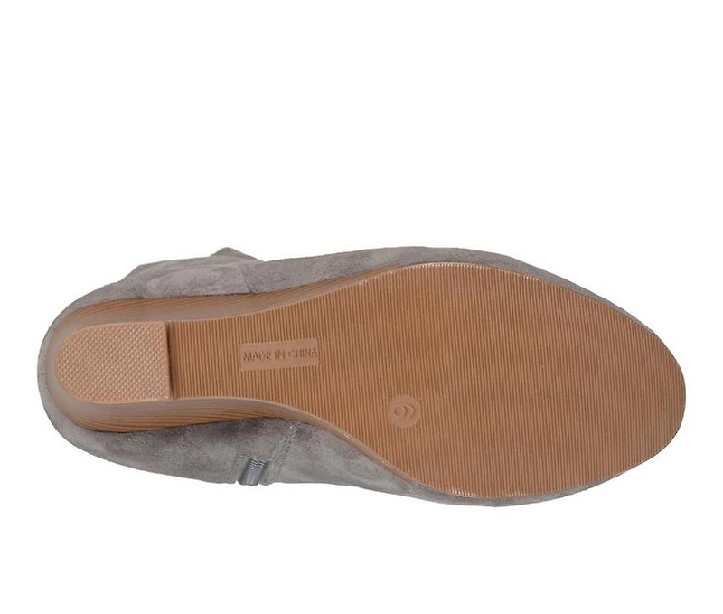 Women's Journee Collection Haze Wedge Knee High Boots