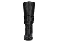 Women's Journee Collection Jayne Wide Calf Knee High Boots