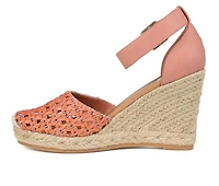 Women's Journee Collection Sierra Espadrille Wedges