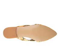 Women's Journee Collection Giada Mules