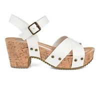 Women's Journee Collection Valentina Platform Dress Sandals