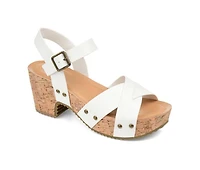 Women's Journee Collection Valentina Platform Dress Sandals