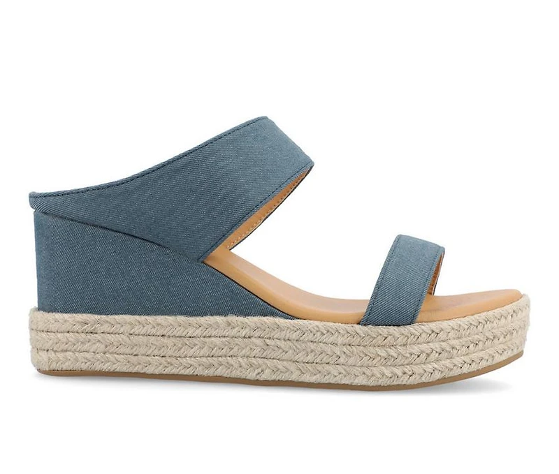 Women's Journee Collection Alissa Espadrille Wedges