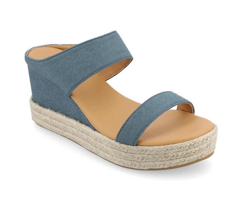 Women's Journee Collection Alissa Espadrille Wedges