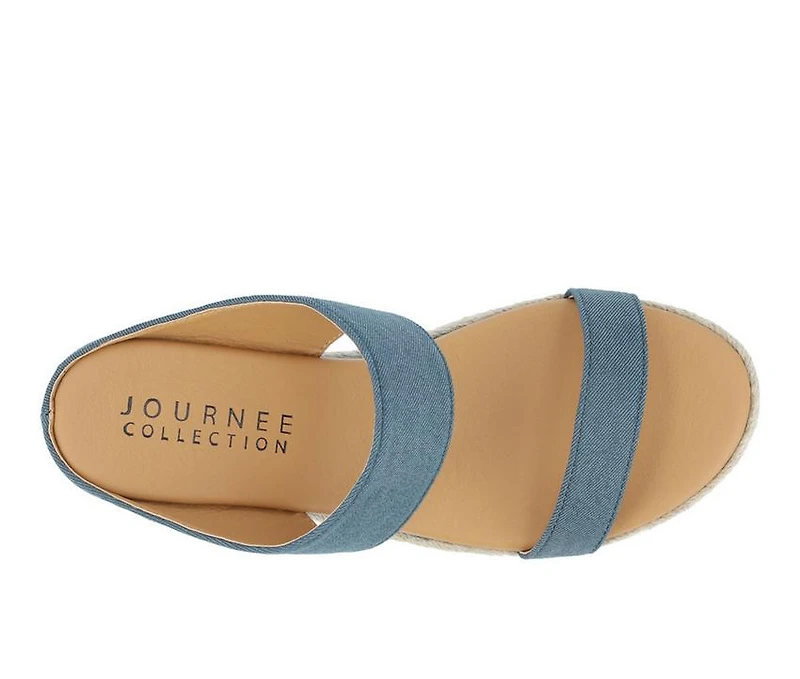Women's Journee Collection Alissa Espadrille Wedges