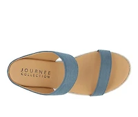Women's Journee Collection Alissa Espadrille Wedges
