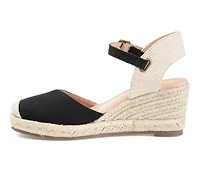 Women's Journee Collection Ashlyn Espadrille Wedges