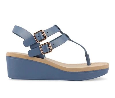 Women's Journee Collection Bianca Wedge Sandals