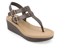 Women's Journee Collection Bianca Wedge Sandals