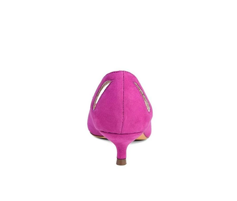 Women's Journee Collection Goldie Kitten Heel Pumps