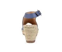 Women's Journee Collection Crew Espadrille Wedges