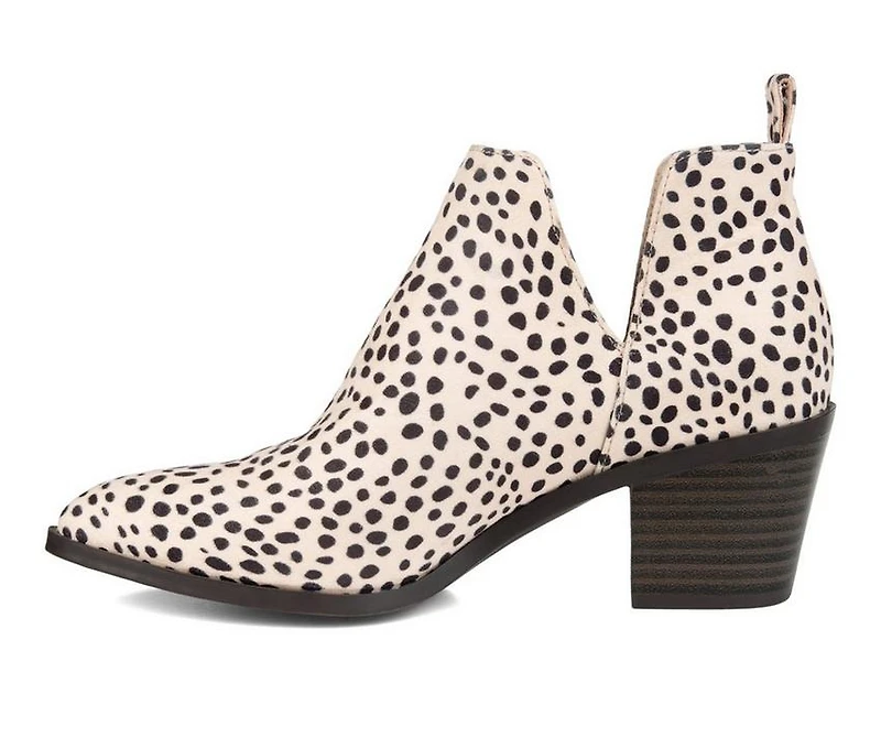 Women's Journee Collection Lola Side Slit Booties