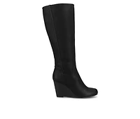 Women's Journee Collection Langly Wedge Knee High Boots