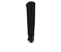 Women's Journee Collection Langly Wedge Knee High Boots