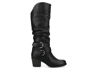 Women's Journee Collection Late Wide Calf Knee High Boots