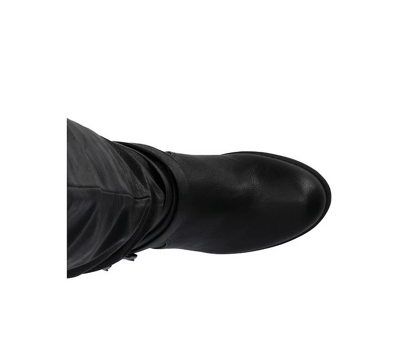 Women's Journee Collection Late Wide Calf Knee High Boots