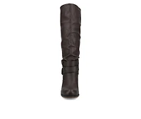 Women's Journee Collection Late Wide Calf Knee High Boots