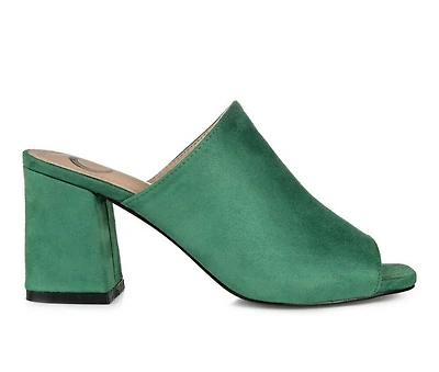 Women's Journee Collection Adelaide Block Heel Dress Sandals