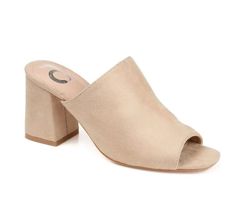 Women's Journee Collection Adelaide Block Heel Dress Sandals