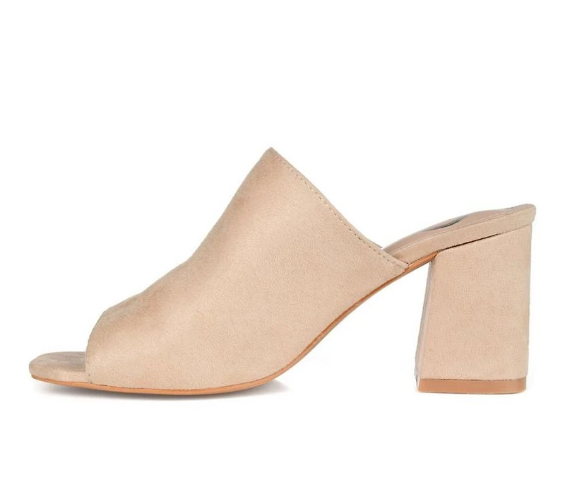 Women's Journee Collection Adelaide Block Heel Dress Sandals