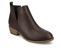 Women's Journee Collection Rimi Side Slit Booties