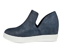 Women's Journee Collection Cardi Wedge Sneakers