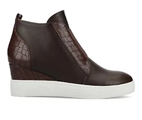Women's Journee Collection Clara Wedge Sneakers