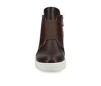 Women's Journee Collection Clara Wedge Sneakers