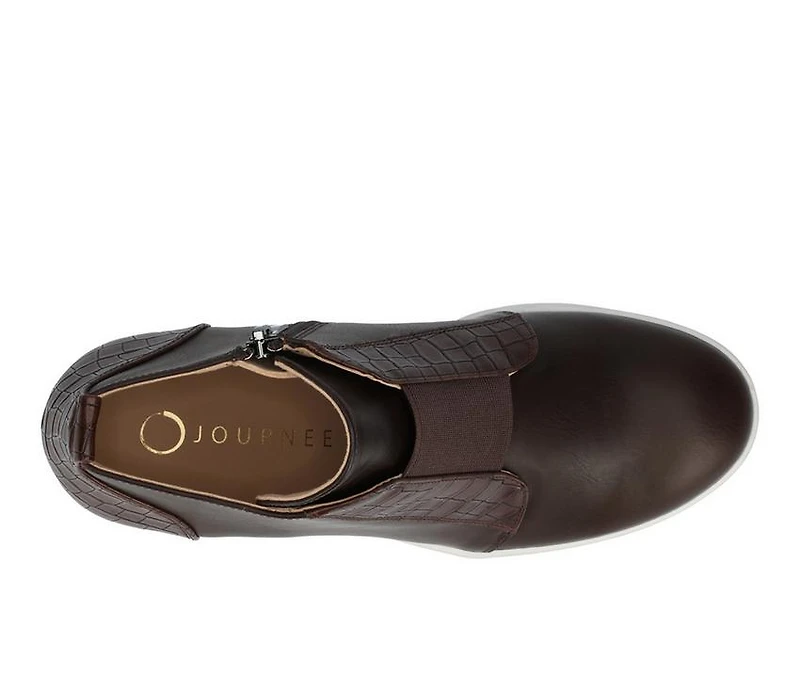 Women's Journee Collection Clara Wedge Sneakers