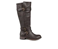 Women's Journee Collection Bite Wide Calf Knee High Boots