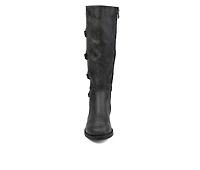 Women's Journee Collection Carly Wide Calf Knee High Boots